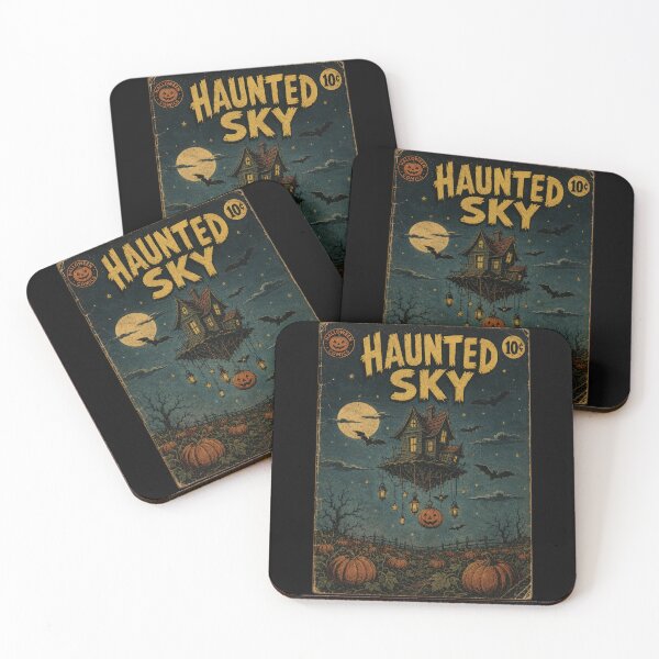 Item preview, Whimsical Halloween Comic Book Cover Art: Floating House designed and sold by bapupa.