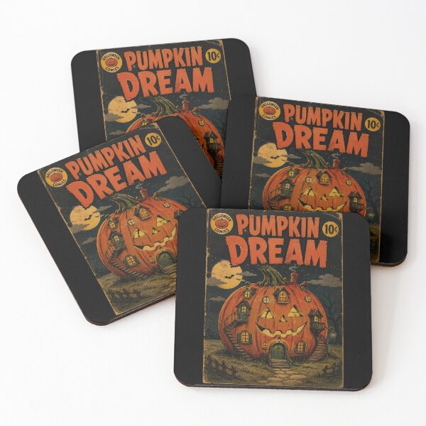 Item preview, Whimsical Halloween Comic Book Cover Art: Pumpkin Dream designed and sold by bapupa.