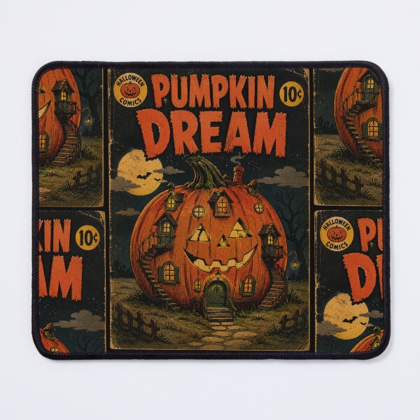 Item preview, Whimsical Halloween Comic Book Cover Art: Pumpkin Dream designed and sold by bapupa.