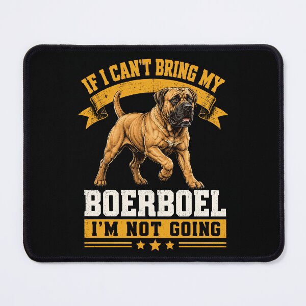 Item preview, boerboel strong guard dog graphic with bold vintage style designed and sold by ROUX-ART.