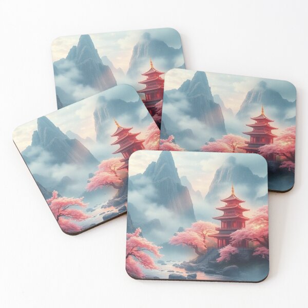 Item preview, Chinese Mythical Landscape designed and sold by Asiantrendzz.