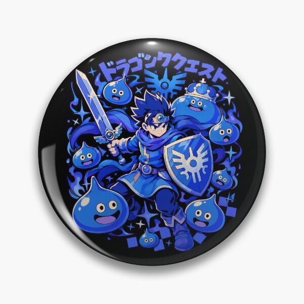 Item preview, Dragon Quest – Erdrick & Slime Horde designed and sold by deadunlike.