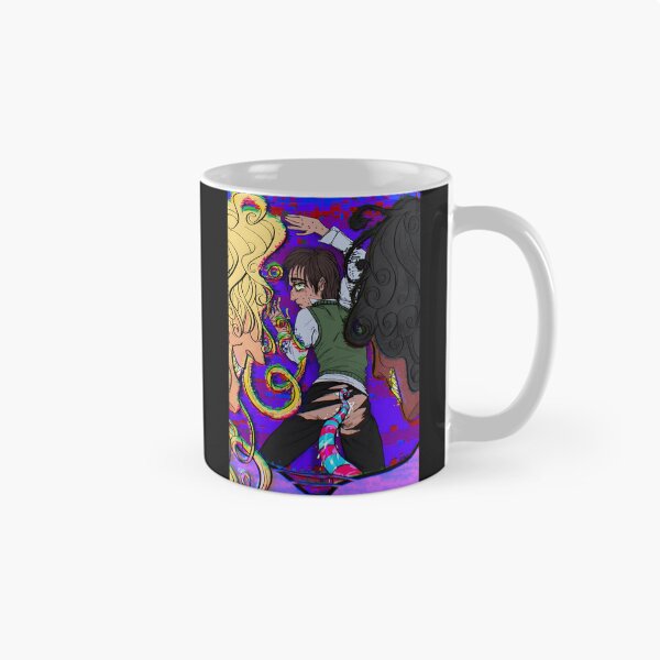 Item preview, Intriguing Glitch Art with Entwined Characters designed and sold by Fibi-studio.