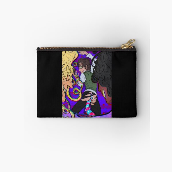 Item preview, Intriguing Glitch Art with Entwined Characters designed and sold by Fibi-studio.