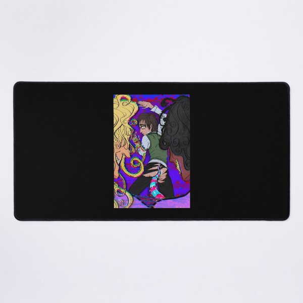 Item preview, Intriguing Glitch Art with Entwined Characters designed and sold by Fibi-studio.