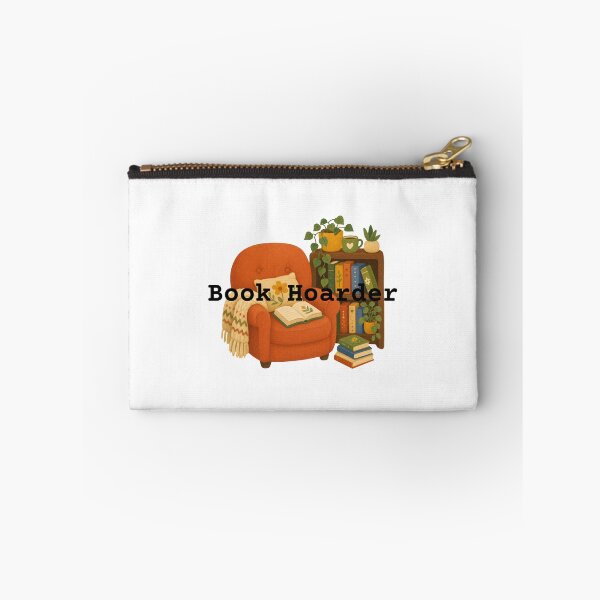 Item preview, Book Hoarder Funny Book Lover Bookworm Reading Gift designed and sold by By The Moon.