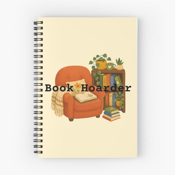 Item preview, Book Hoarder Funny Book Lover Bookworm Reading Gift designed and sold by By The Moon.