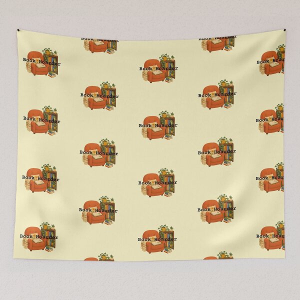 Item preview, Book Hoarder Funny Book Lover Bookworm Reading Gift designed and sold by By The Moon.