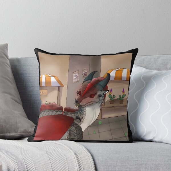 Item preview, Fantasy Dragon in Market Scene Artwork designed and sold by Fibi-studio.