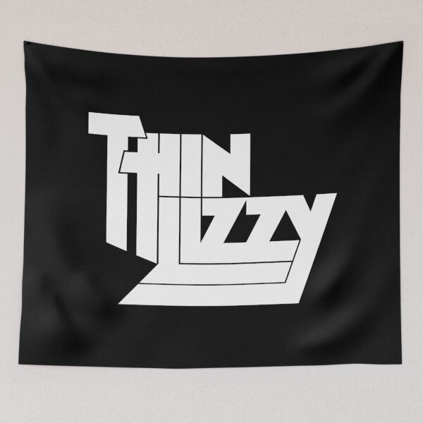 Item preview, thin lizzy white types designed and sold by elishaakvar.