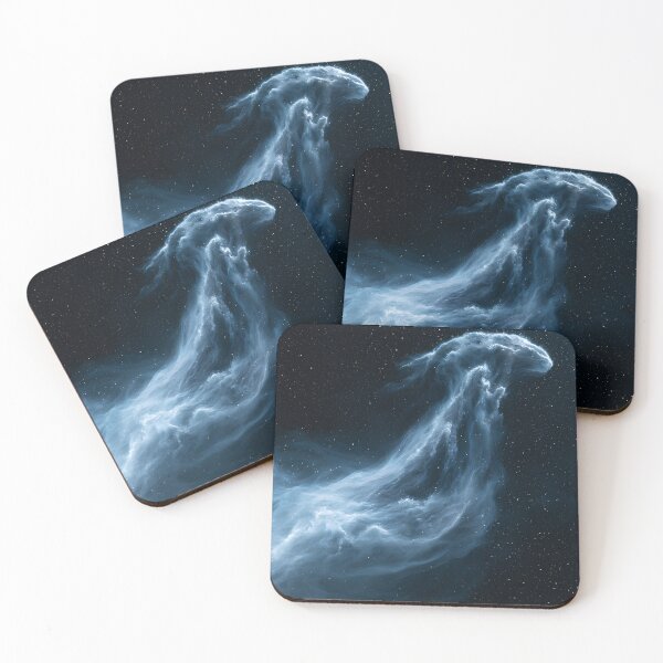 Item preview, Cosmic Sea Dragon Nebula Space Cloud designed and sold by theartmess.