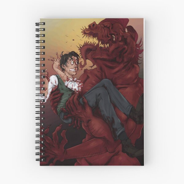 Item preview, terrifying monster attack scene designed and sold by Fibi-studio.