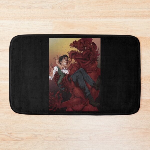 Item preview, terrifying monster attack scene designed and sold by Fibi-studio.