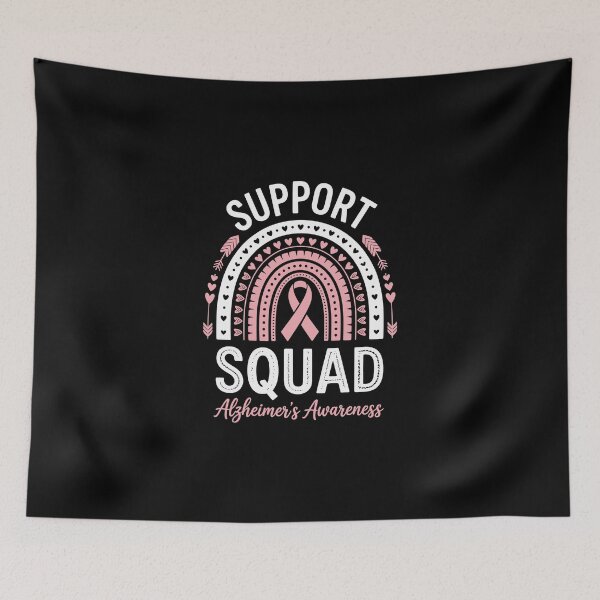Item preview, SUPPORT SQUAD Alzheimer’s Awareness designed and sold by jkrphoto.