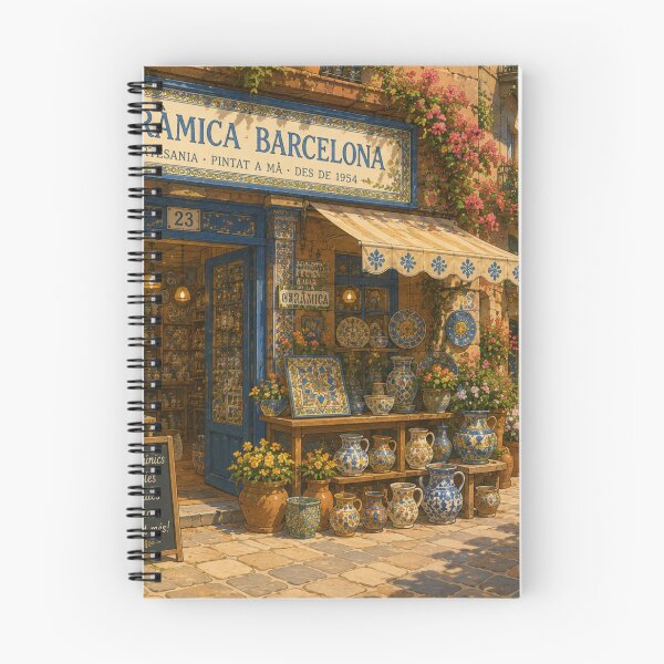 Item preview, Barcelona Summer Ceramic Shop designed and sold by BiinJiin.