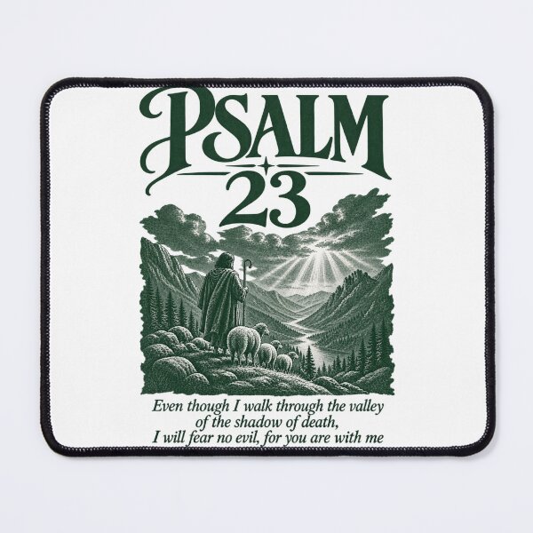 Item preview, Psalm 23 – The Lord is my shepherd | Christian design designed and sold by Legacy Apparel Co..