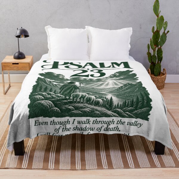 Item preview, Psalm 23 – The Lord is my shepherd | Christian design designed and sold by Legacy Apparel Co..