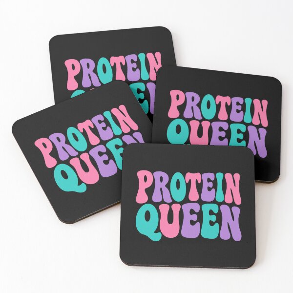 Item preview, Protein Pride Retro Rainbow Bubble Letter Graphic designed and sold by ROUX-ART.