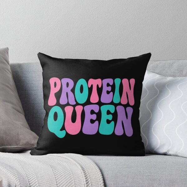 Item preview, Protein Pride Retro Rainbow Bubble Letter Graphic designed and sold by ROUX-ART.