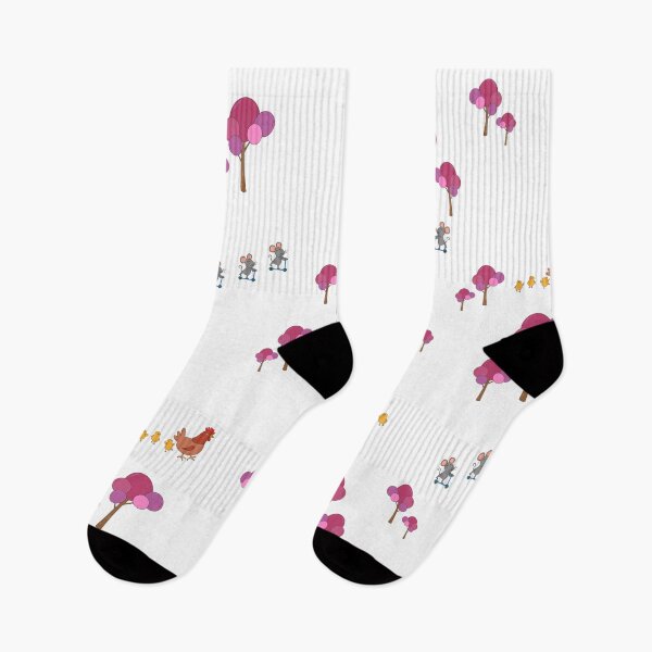 Artikelvorschau, Tiere, die durch den Wald laufen entworfen und verkauft von Sock Garden.