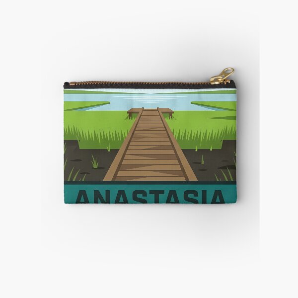 Item preview, Anastasia State Park Salt Marsh Boardwalk Florida Badge Sticker designed and sold by DetourDgn.