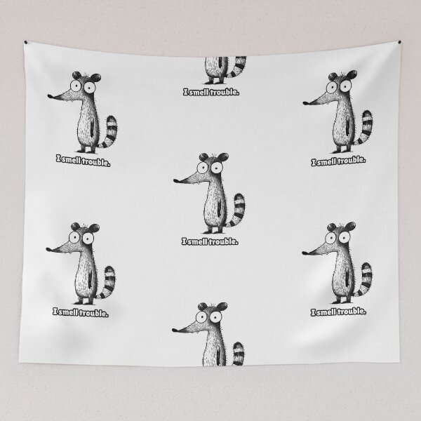 Item preview, Coati I Smell Trouble | Funny Coati Gift designed and sold by FMproject.