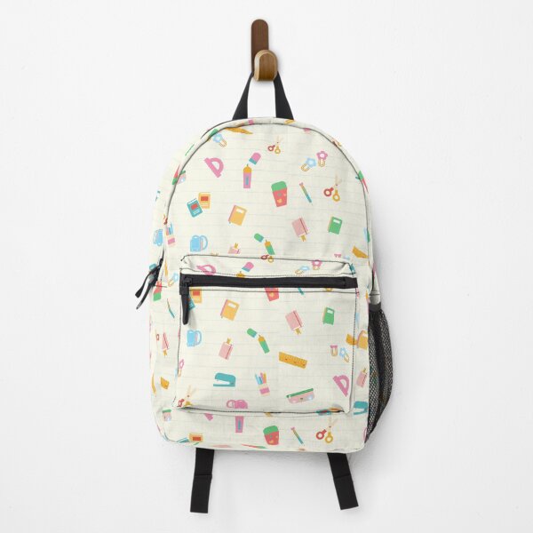 Item preview, Colorful School Supplies Pattern designed and sold by Soujji-Designs.