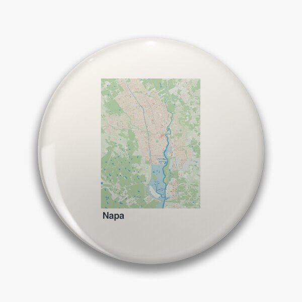 Item preview, Napa Minimalistic Map Art designed and sold by MapsNerd.