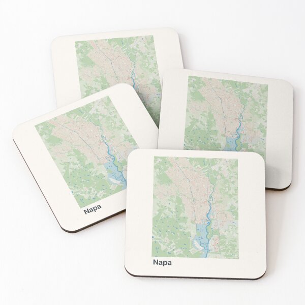 Item preview, Napa Minimalistic Map Art designed and sold by MapsNerd.