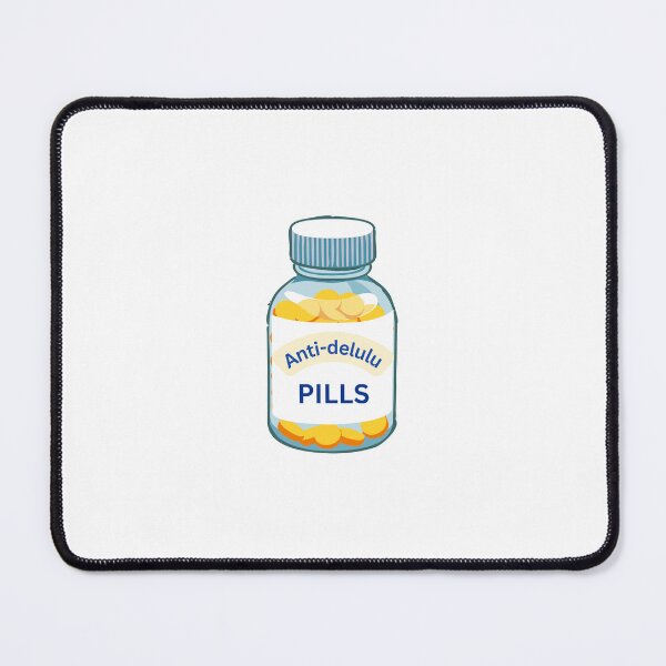 Item preview, Anti-delulu pills  designed and sold by Meenova Art.