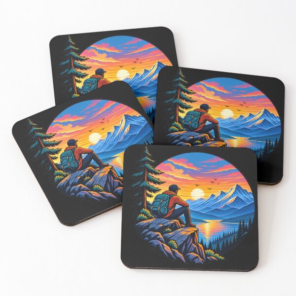 Item preview, Mountain Sunset Adventure designed and sold by Punch-E415.