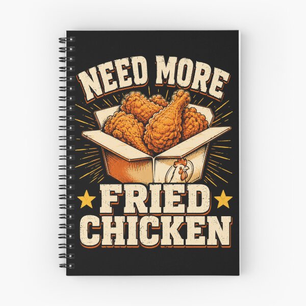 Item preview, fried chicken Need More Vintage Comfort Food Art designed and sold by ROUX-ART.
