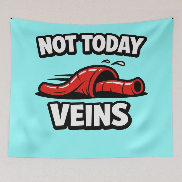 Item preview, Not Today Veins Funny Phlebotomist Hard Stick designed and sold by Timeless Junction.