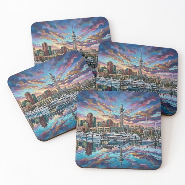 Item preview, Auckland Acrylic Travel Print, New Zealand designed and sold by POSTERIOCREW.