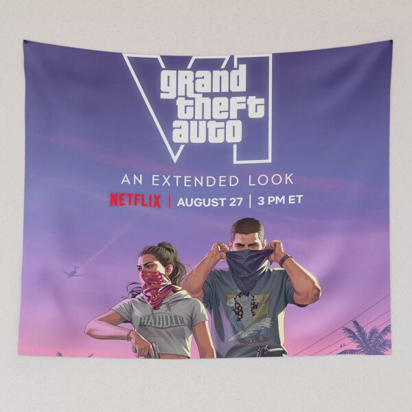 Item preview, Poster Grand Theft Auto VI - An Extended Look designed and sold by Tania-andreas.