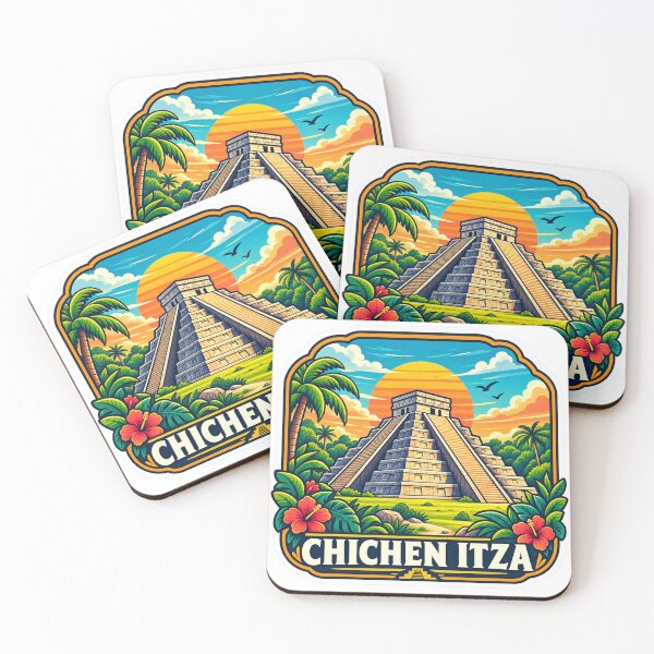 Item preview, Chichen Itza Mexico – Maya Ruins Travel Art designed and sold by ChicClicker.