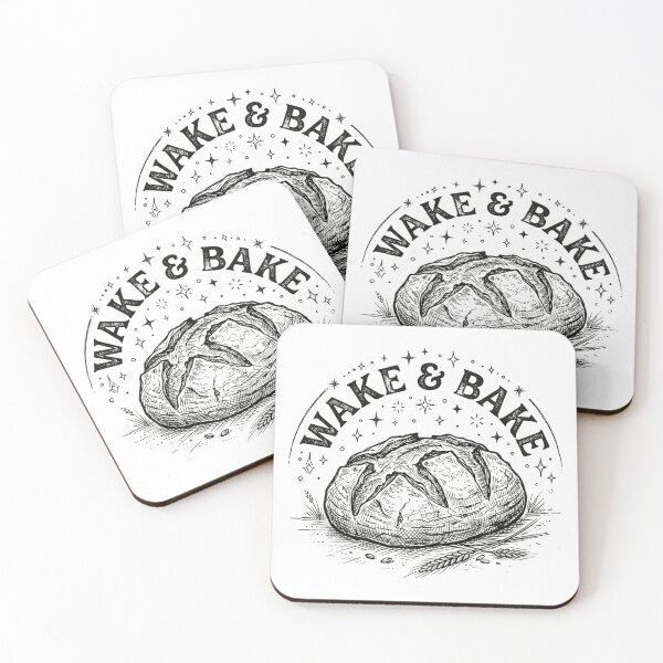 Item preview, Wake And Bake Sourdough Bread Baking designed and sold by raedattia.