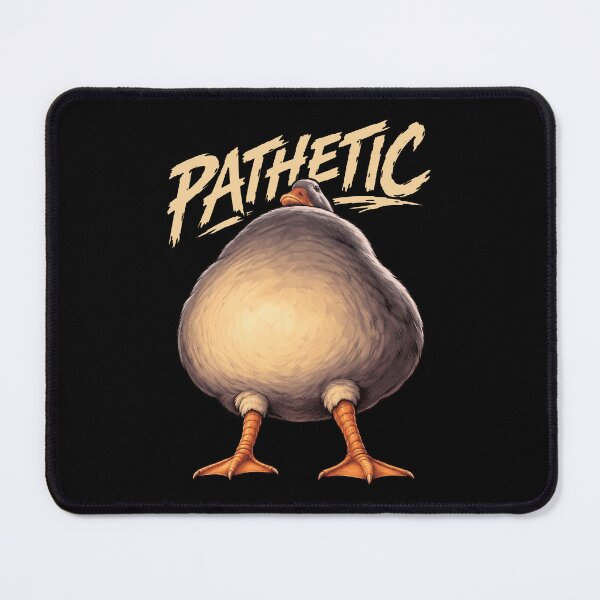Item preview, Judgmental Fat Duck Pathetic Meme Funny Sarcastic Bird designed and sold by Vermanartist.