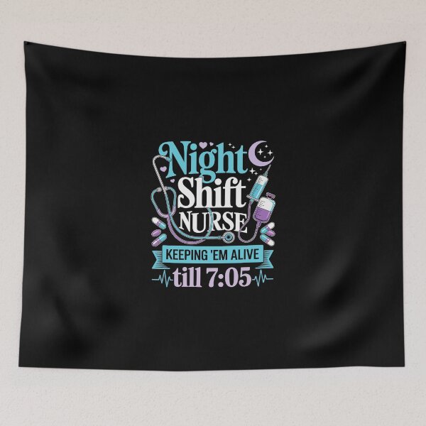 Item preview, Night Shift Nurse – Keeping 'Em Alive till 7:05 designed and sold by jkrphoto.