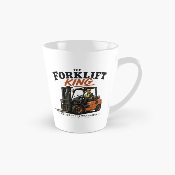 Item preview, The Forklift King – Vintage Warehouse Legend designed and sold by RetroNibylander.