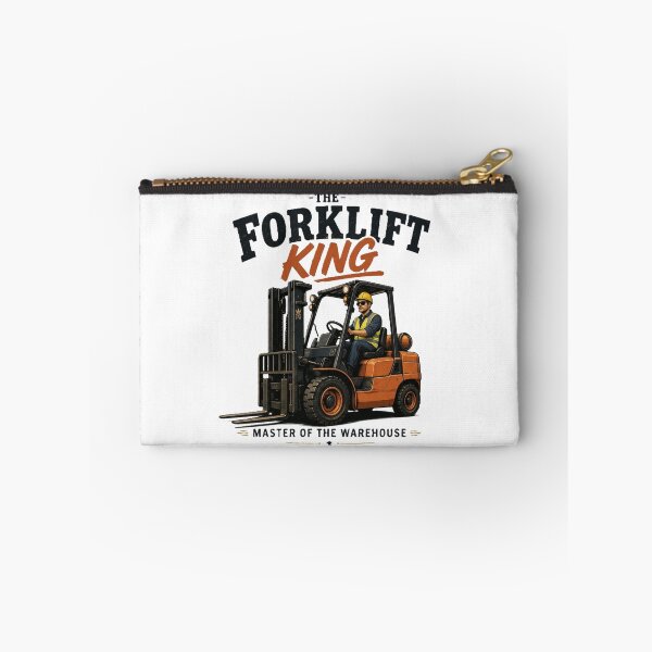 Item preview, The Forklift King – Vintage Warehouse Legend designed and sold by RetroNibylander.