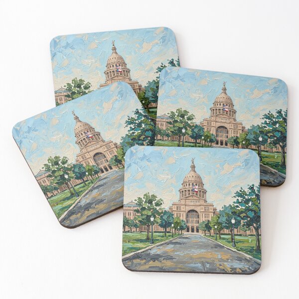 Item preview, Texas State Capitol Acrylic Travel Print, Texas USA designed and sold by POSTERIOCREW.