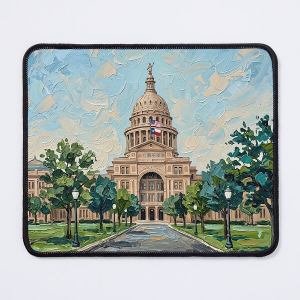 Item preview, Texas State Capitol Acrylic Travel Print, Texas USA designed and sold by POSTERIOCREW.