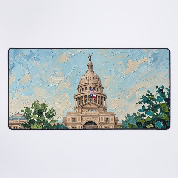 Item preview, Texas State Capitol Acrylic Travel Print, Texas USA designed and sold by POSTERIOCREW.