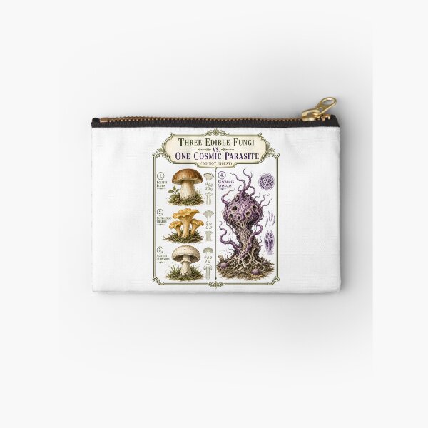 Item preview, Lovecraft: Three Edible Fungi vs Cosmic Parasite designed and sold by Fenay Designs.