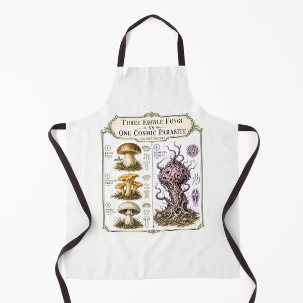 Item preview, Lovecraft: Three Edible Fungi vs Cosmic Parasite designed and sold by Fenay Designs.