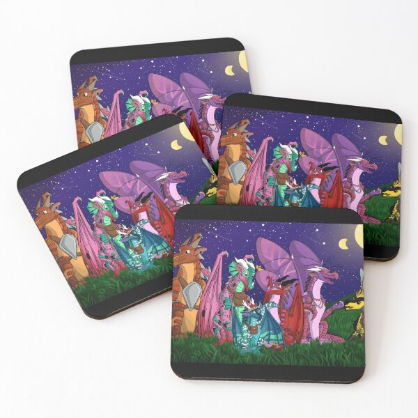 Item preview, colorful dragon gathering under the stars designed and sold by Baby-Care.