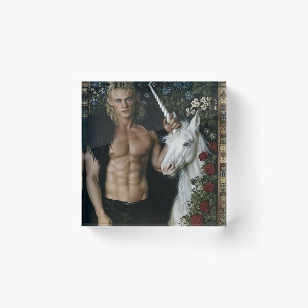 Item preview, In the Garden of the Unicorn designed and sold by JaimeLikes.