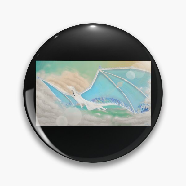 Item preview, Majestic White Dragon in Flight designed and sold by Baby-Care.