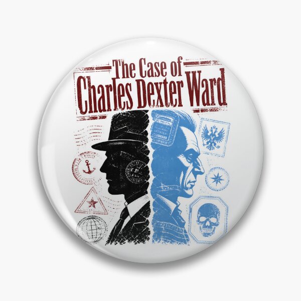Item preview, Charles Dexter Ward Distressed Passport Portrait designed and sold by Fenay Designs.